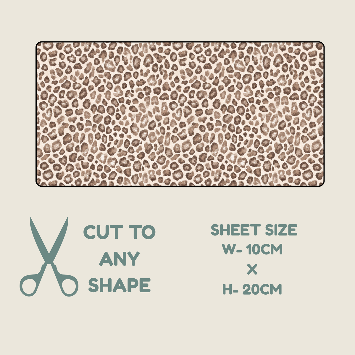 Animal Print Tubie Tape |  Hypoallergenic