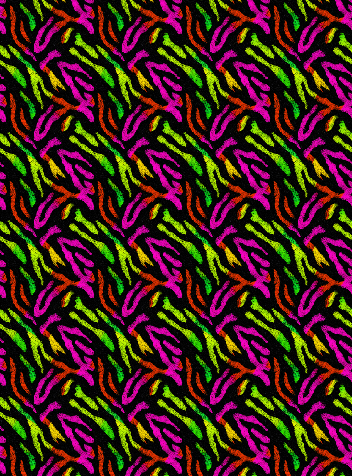 Neon Animal Print Tubie Tape | Hypoallergenic