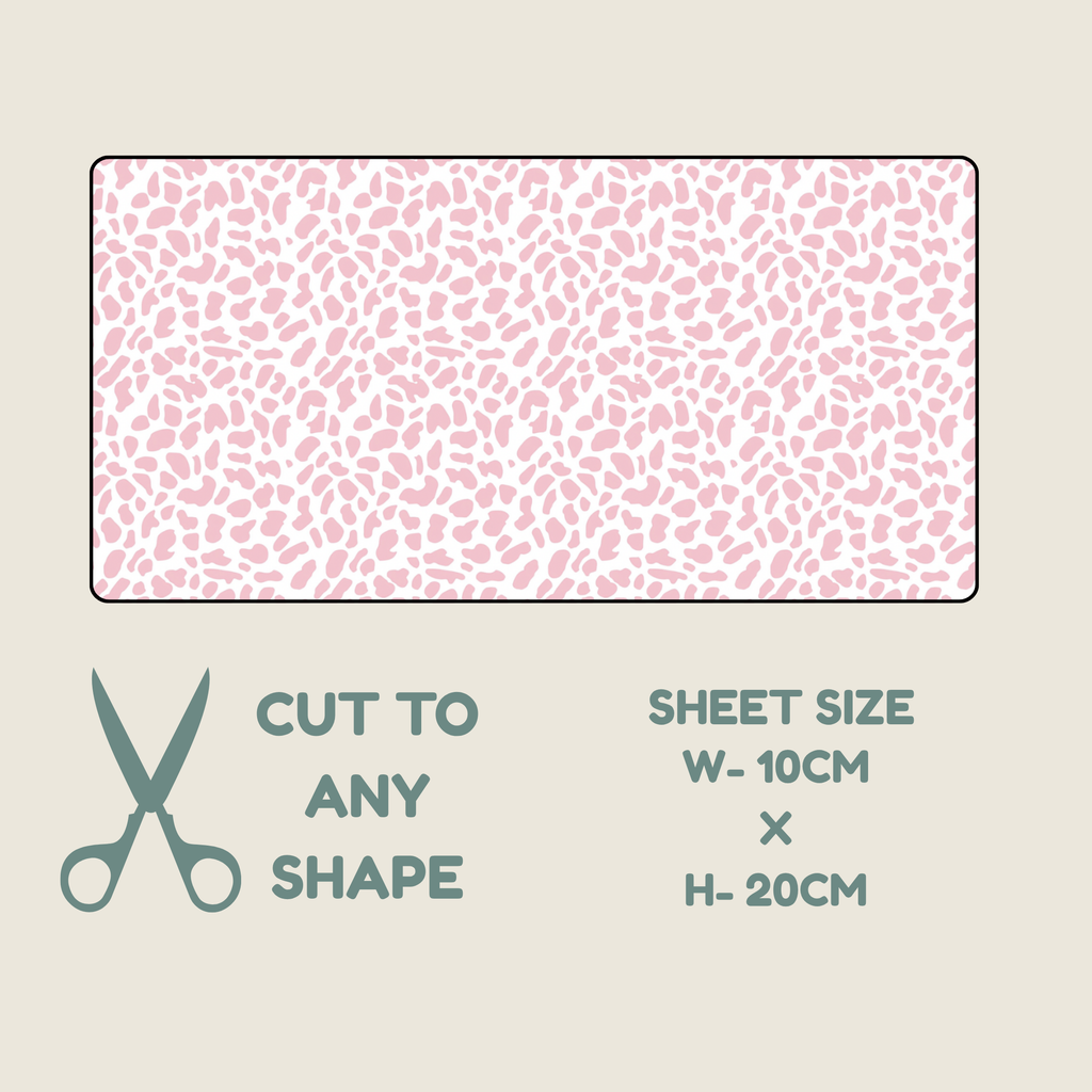 Pastel Animal Print Tubie Tape | Hypoallergenic