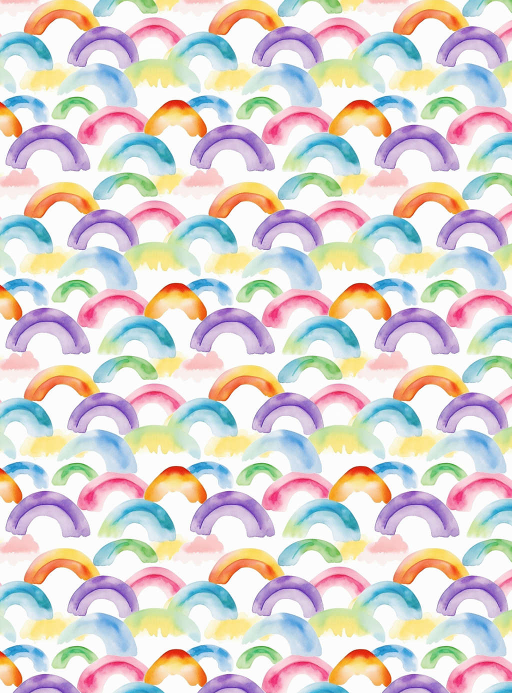 Rainbow Print Tubie Tape | Hypoallergenic