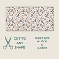 Animal Print Tubie Tape |  Hypoallergenic