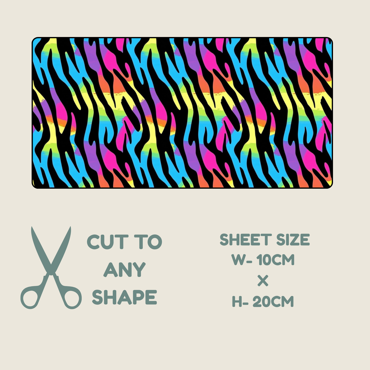 Bright Animal Print Tubie Tape | Hypoallergenic
