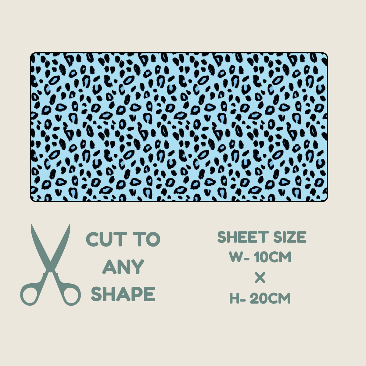 Pastel Animal Print Tubie Tape | Hypoallergenic
