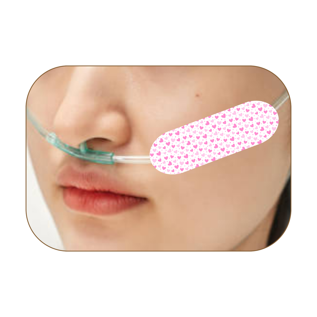 Hypoallergenic Tubie Tape-HEARTS