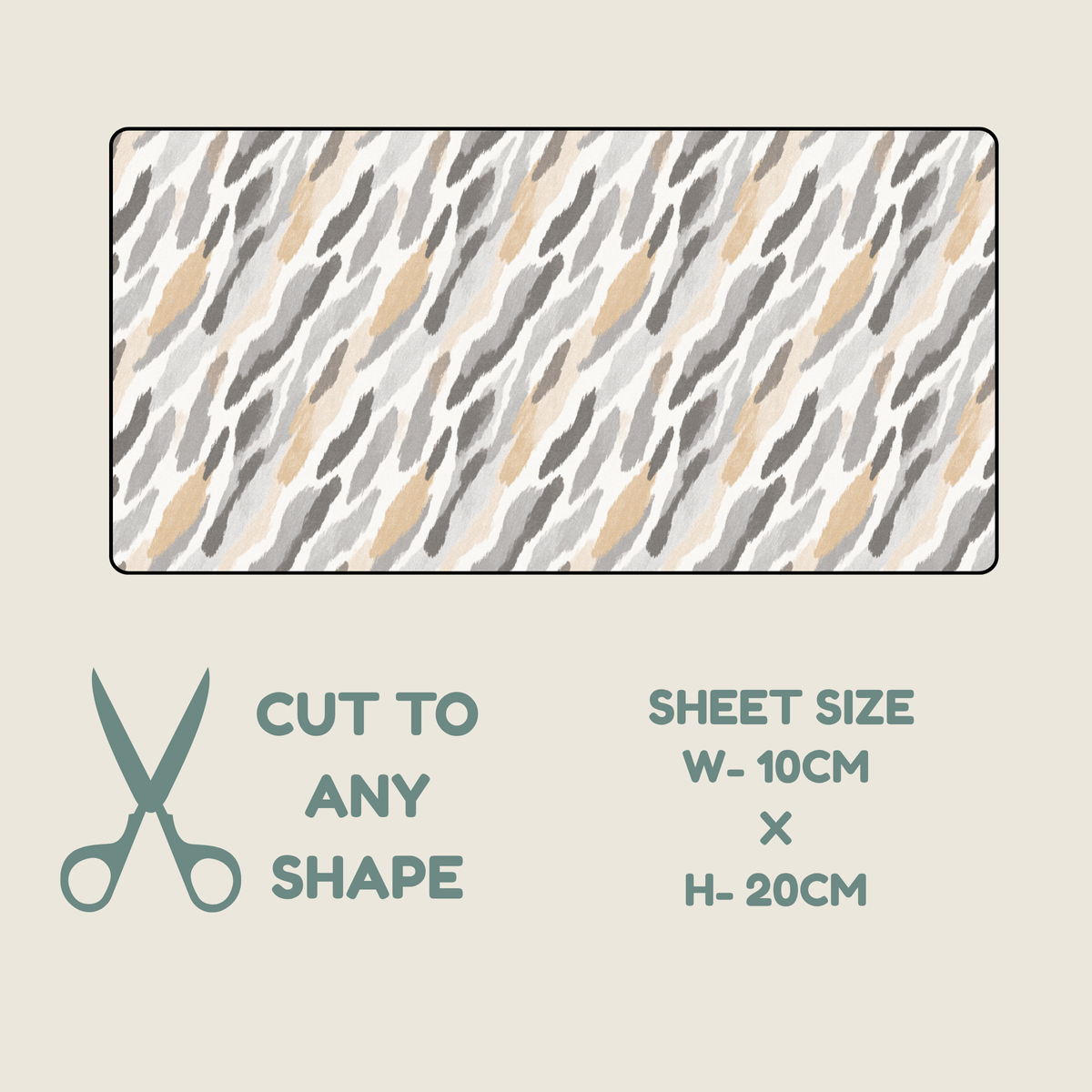 Animal Print Tubie Tape |  Hypoallergenic