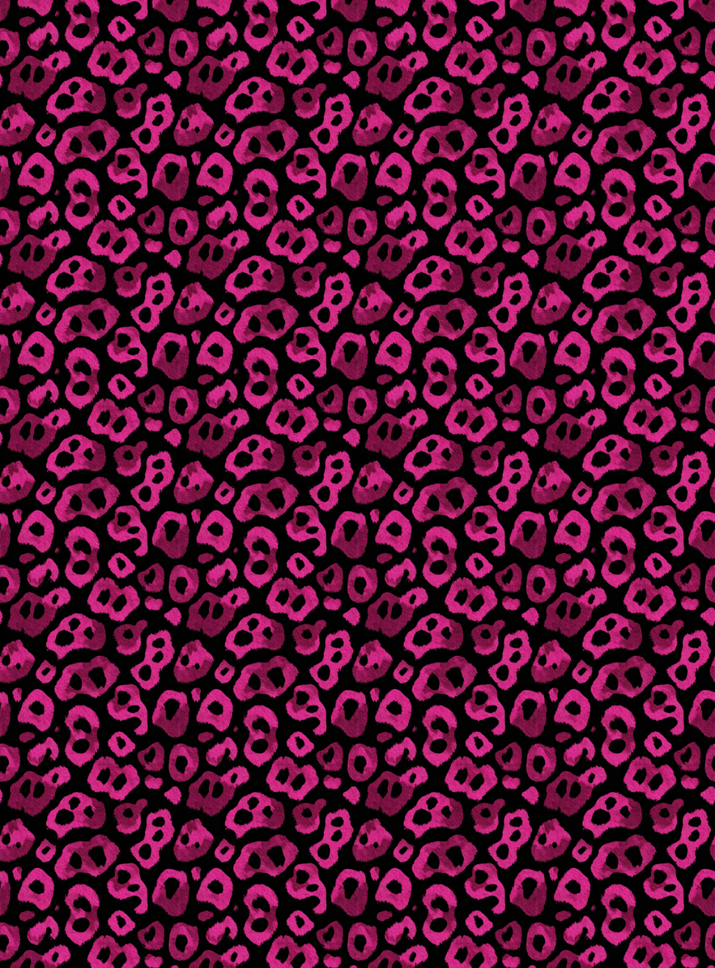 Hot Pink Animal Print Tubie Tape | Hypoallergenic