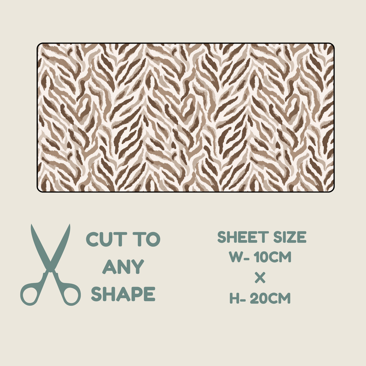 Animal Print Tubie Tape |  Hypoallergenic