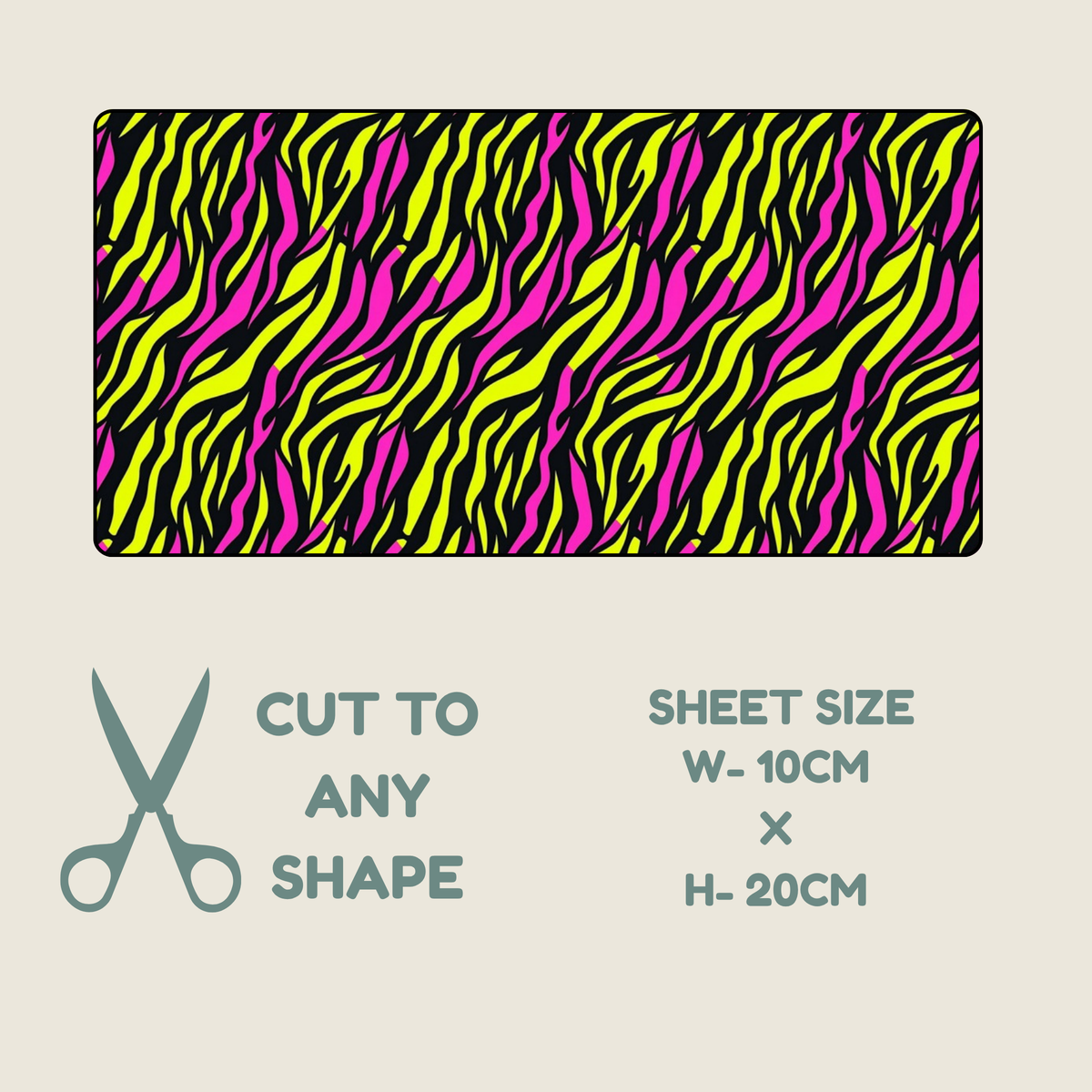 Bright Animal Print Tubie Tape | Hypoallergenic