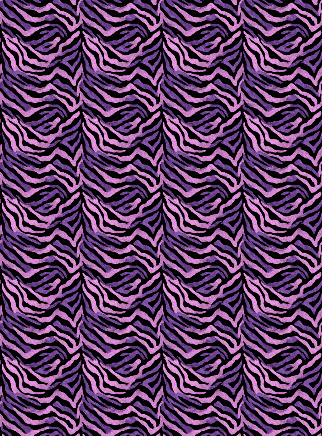 Purple Animal Print Tubie Tape | Hypoallergenic