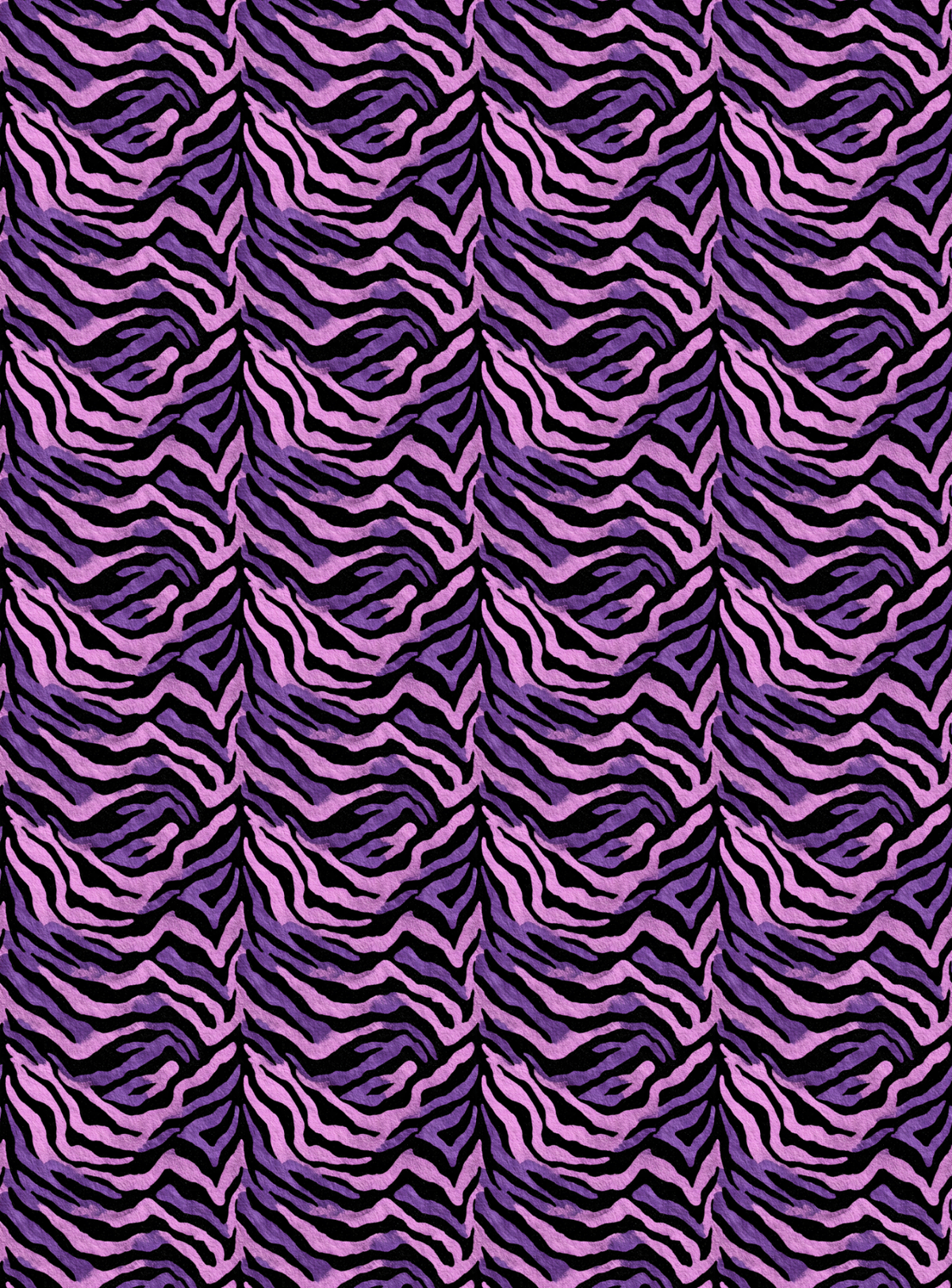 Purple Animal Print Tubie Tape | Hypoallergenic