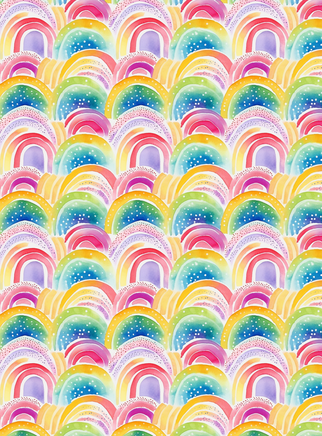 Rainbow Print Tubie Tape | Hypoallergenic