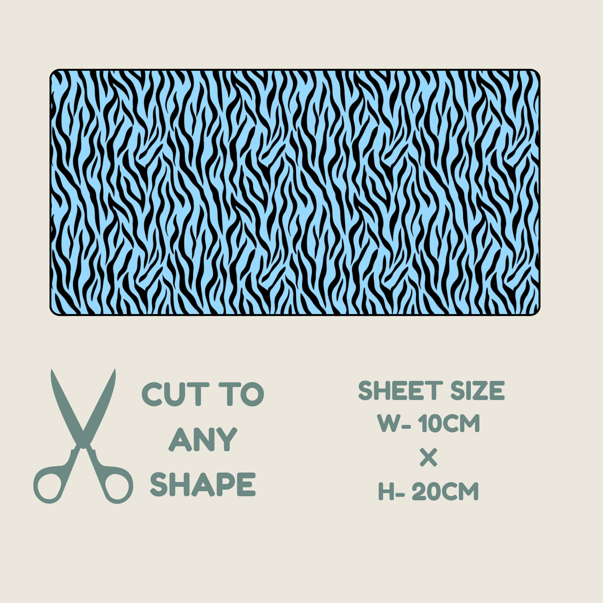 Pastel Animal Print Tubie Tape | Hypoallergenic