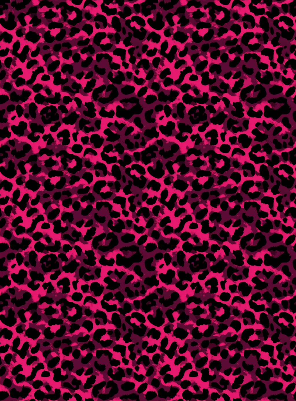 Hot Pink Animal Print Tubie Tape | Hypoallergenic