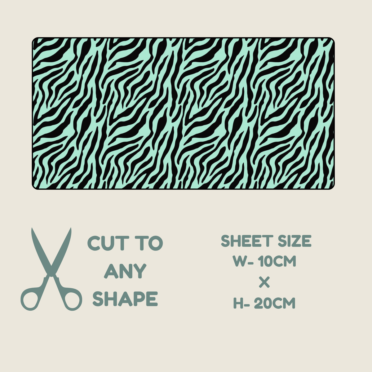 Pastel Animal Print Tubie Tape | Hypoallergenic
