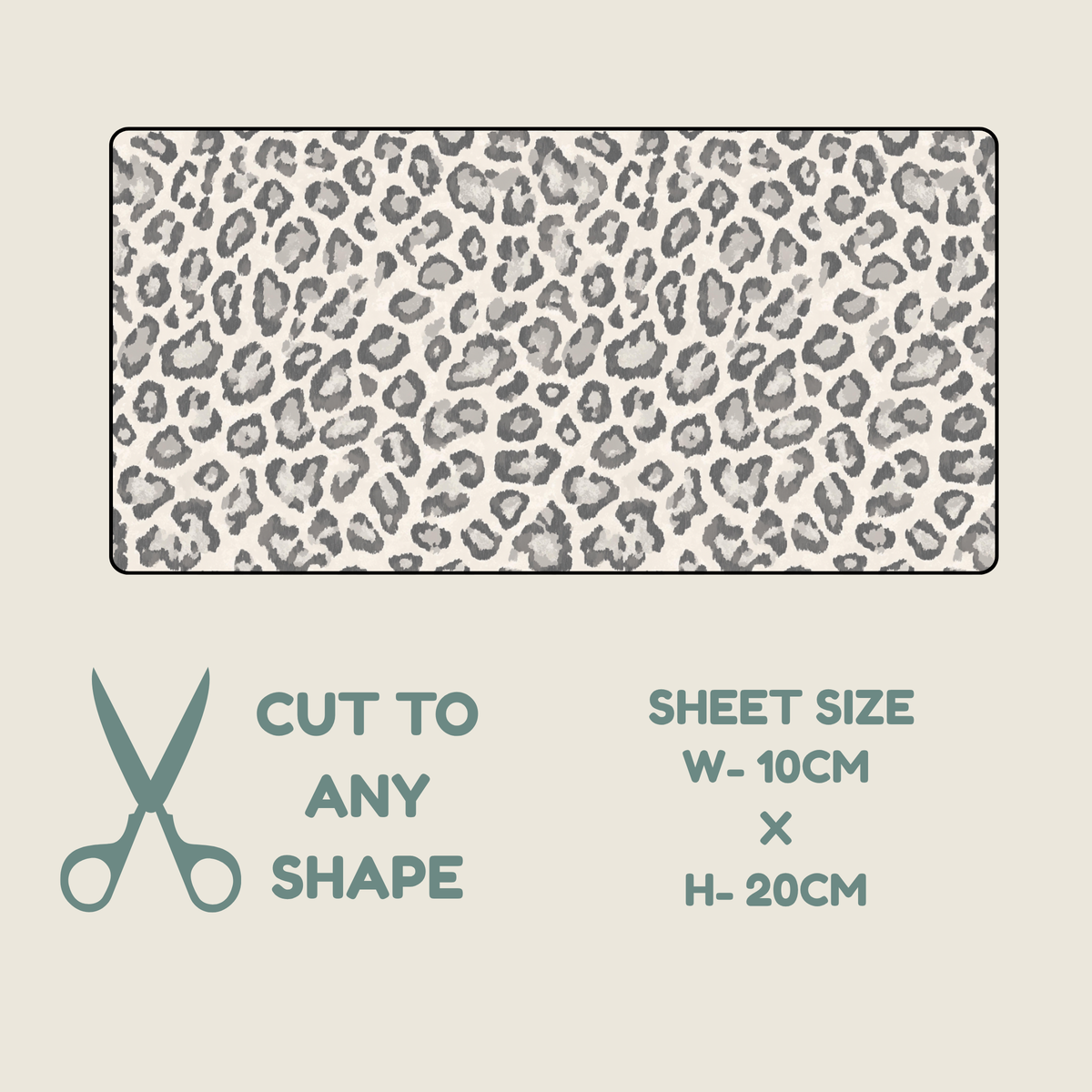 Animal Print Tubie Tape |  Hypoallergenic