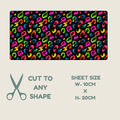 Neon Animal Print Tubie Tape | Hypoallergenic