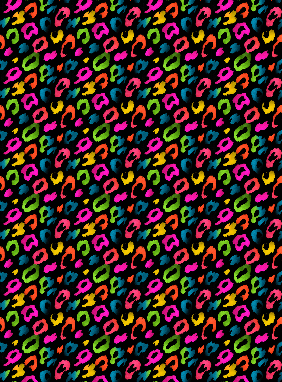 Neon Animal Print Tubie Tape | Hypoallergenic