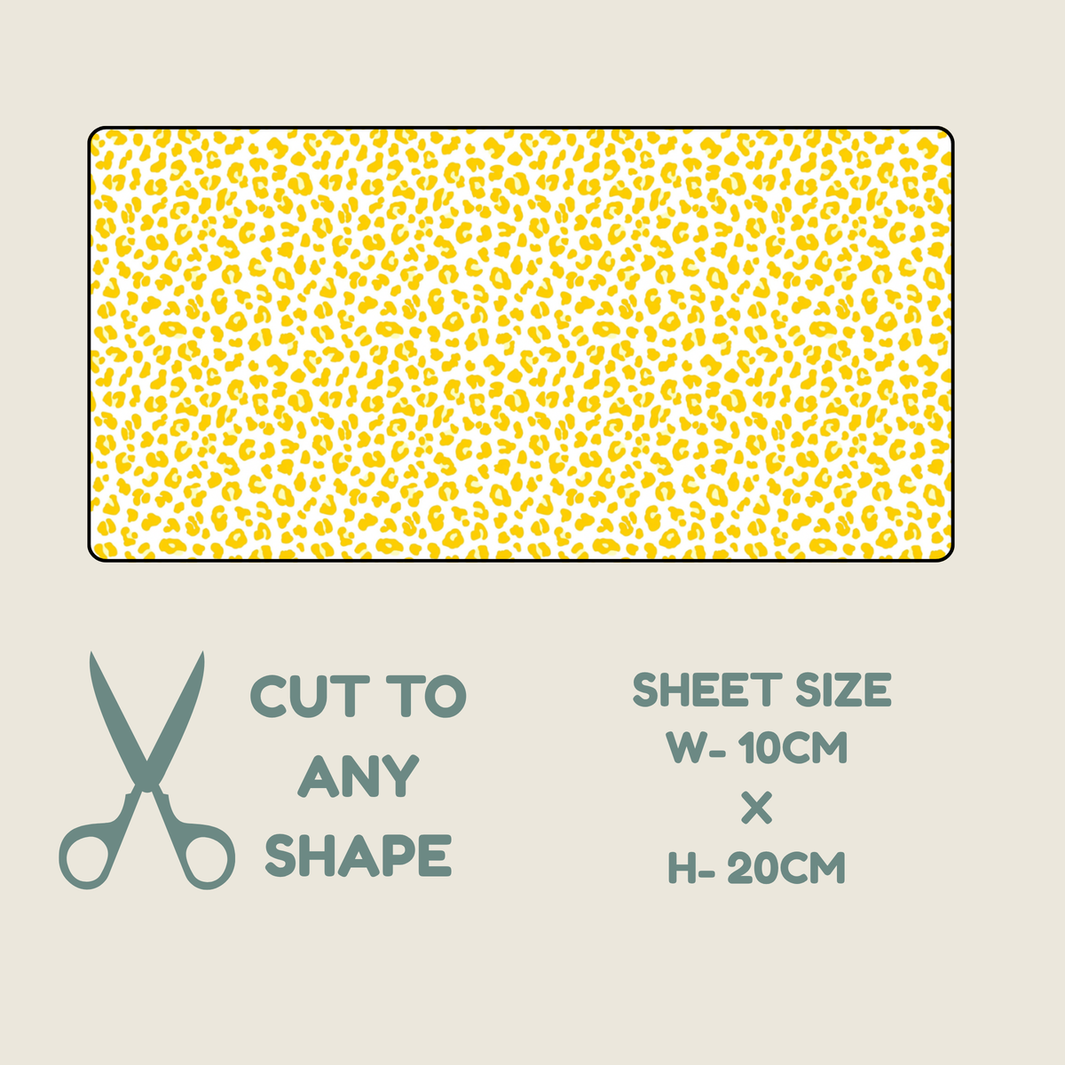 Pastel Animal Print Tubie Tape | Hypoallergenic