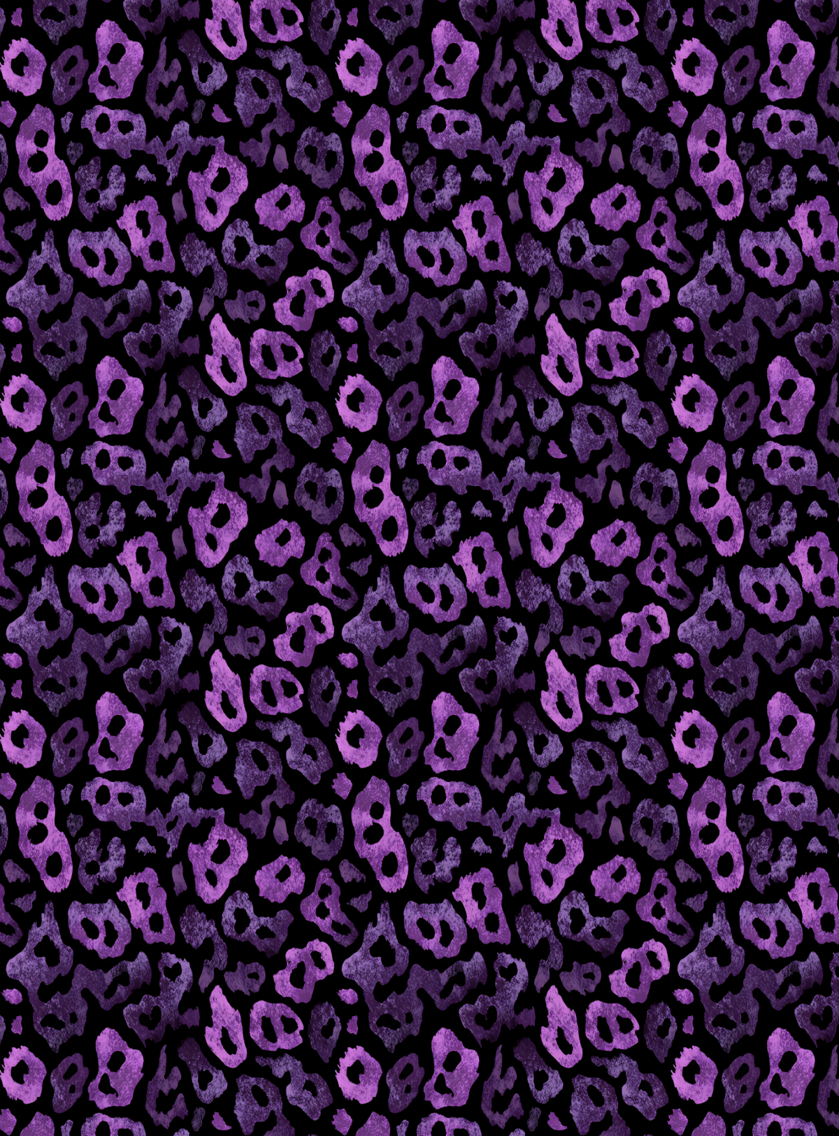 Purple Animal Print Tubie Tape | Hypoallergenic