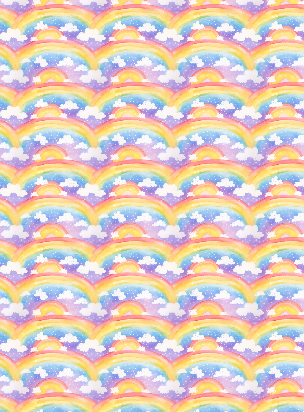 Rainbow Print Tubie Tape | Hypoallergenic