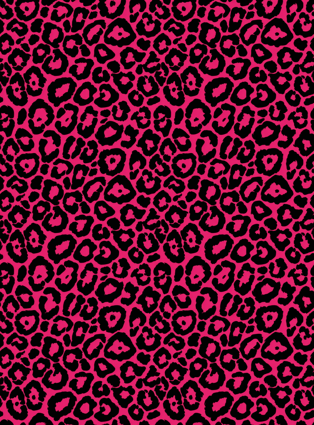 Hot Pink Animal Print Tubie Tape | Hypoallergenic