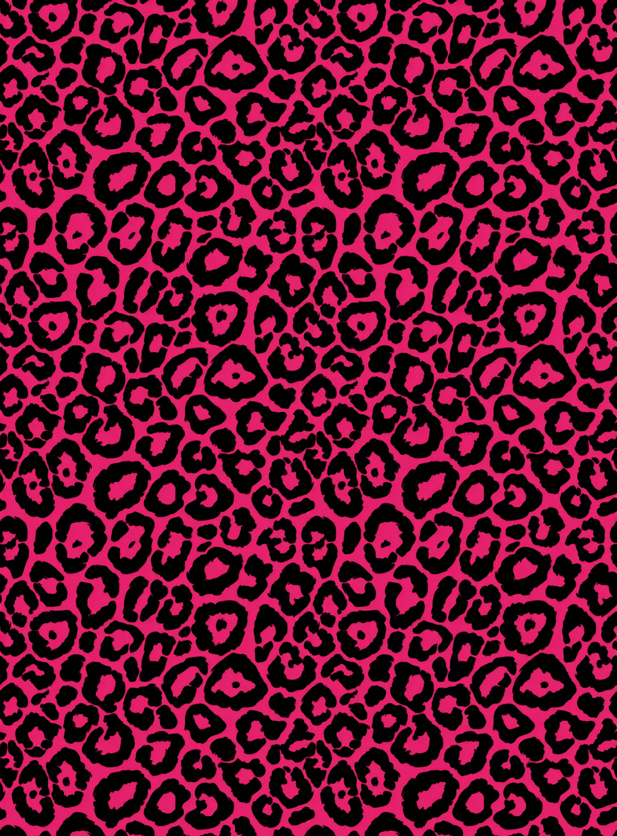 Hot Pink Animal Print Tubie Tape | Hypoallergenic