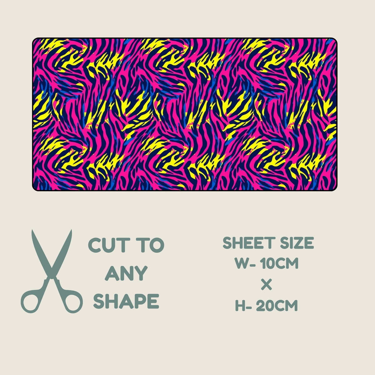 Bright Animal Print Tubie Tape | Hypoallergenic