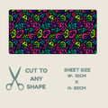 Neon Animal Print Tubie Tape | Hypoallergenic