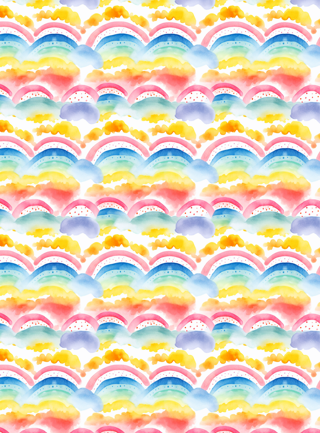 Rainbow Print Tubie Tape | Hypoallergenic