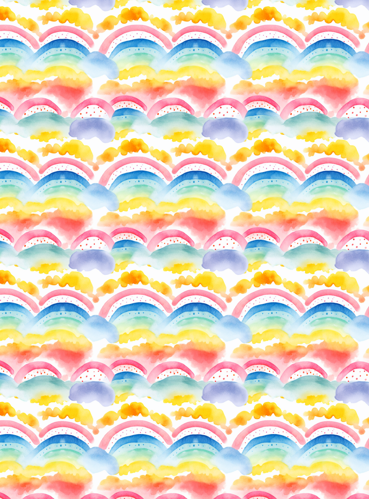 Rainbow Print Tubie Tape | Hypoallergenic