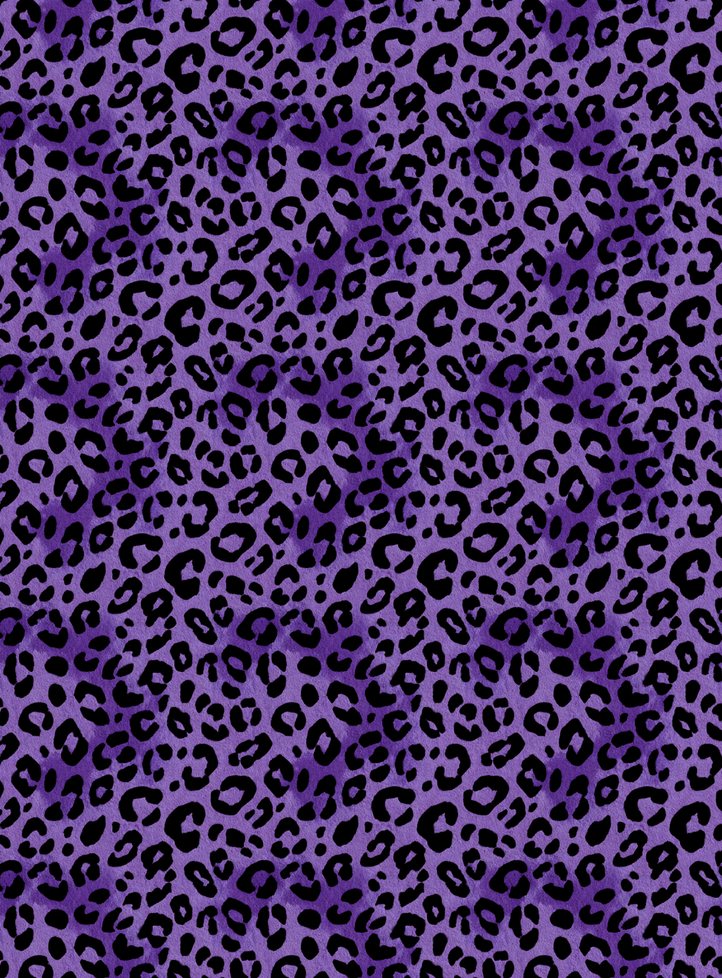 Purple Animal Print Tubie Tape | Hypoallergenic