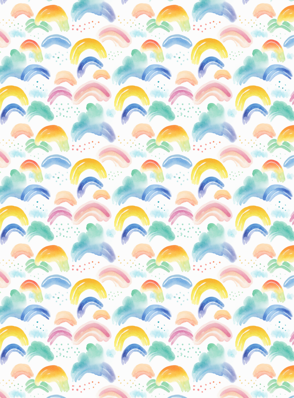 Rainbow Print Tubie Tape | Hypoallergenic