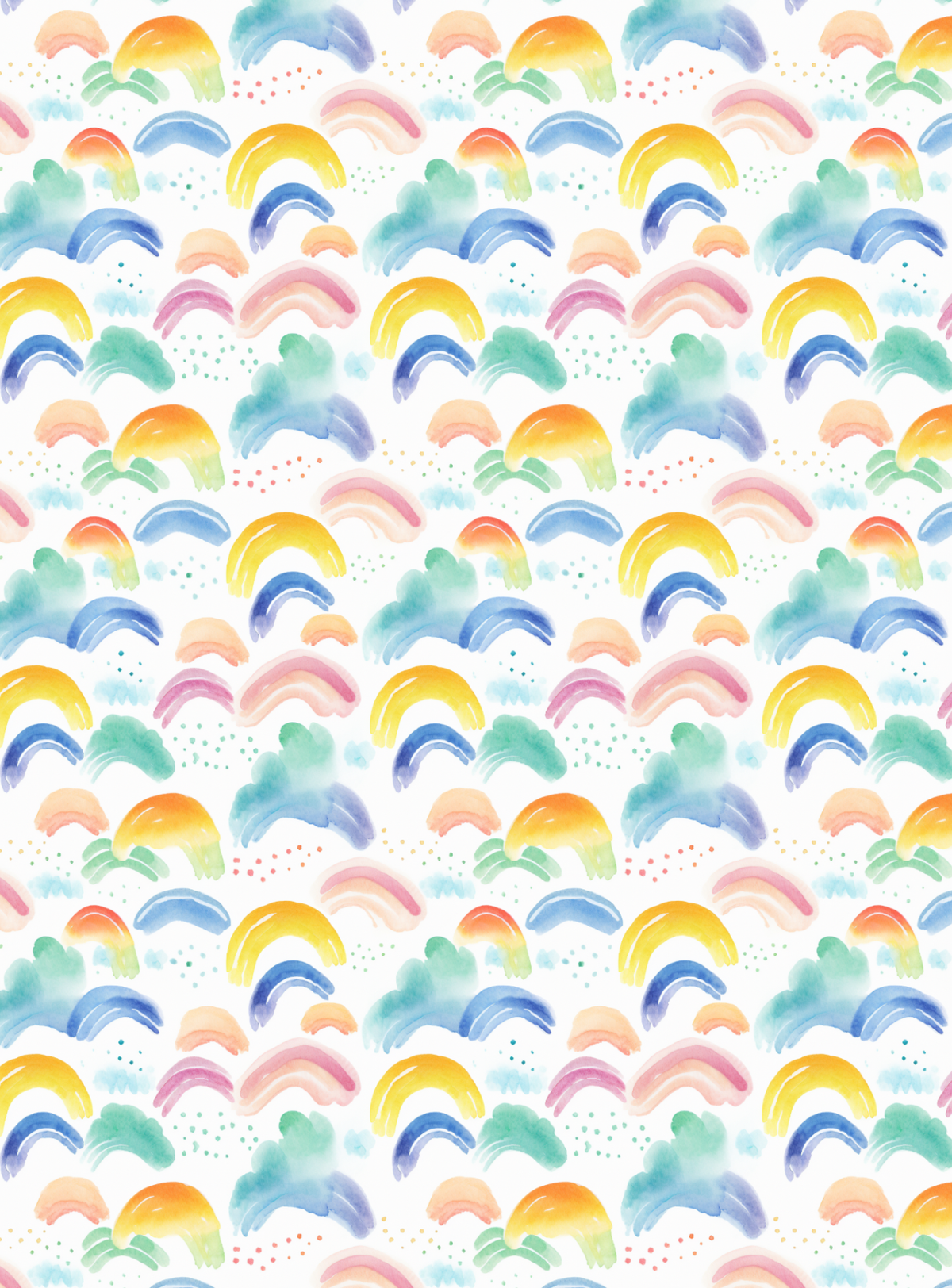 Rainbow Print Tubie Tape | Hypoallergenic