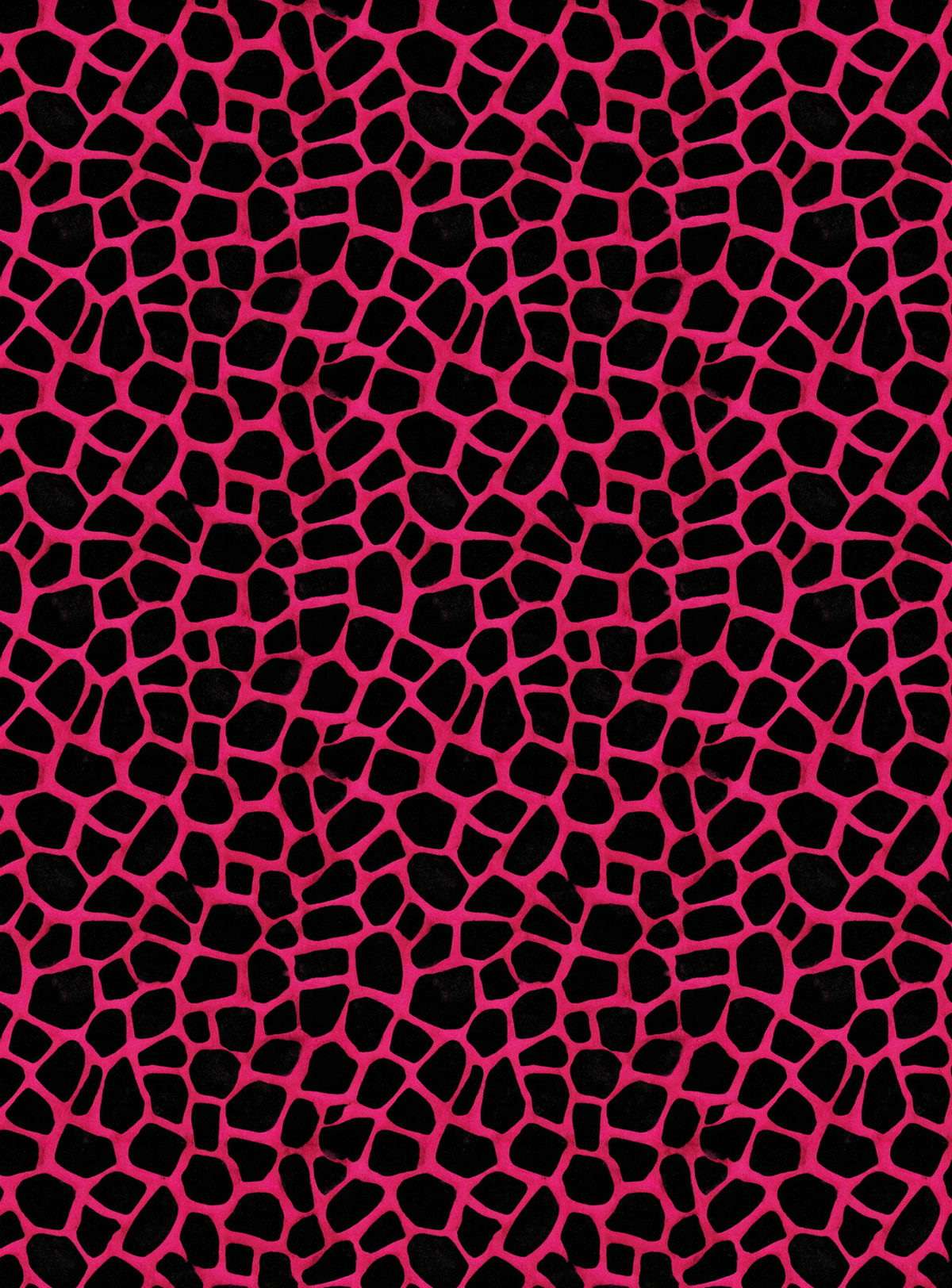 Hot Pink Animal Print Tubie Tape | Hypoallergenic