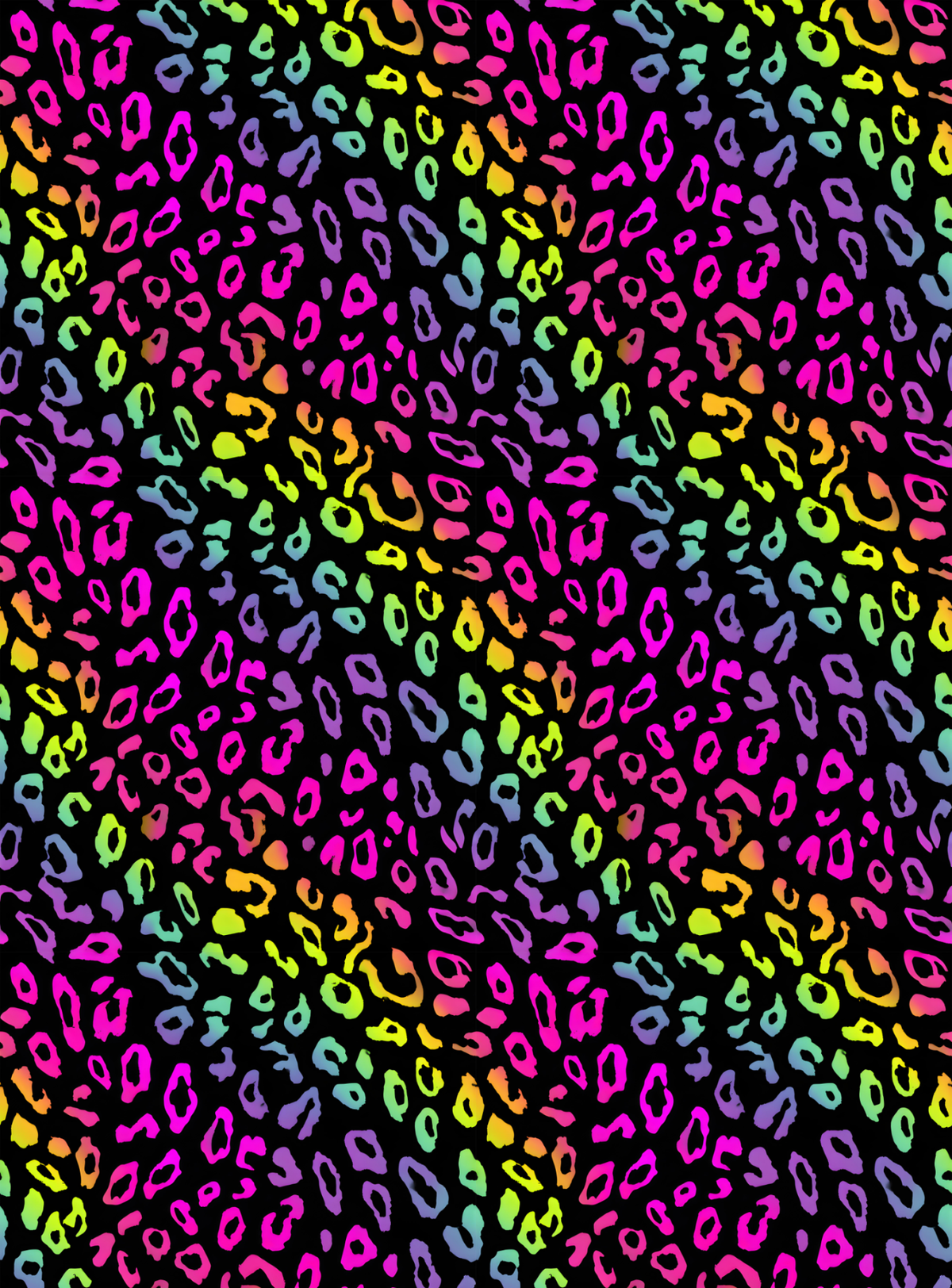 Neon Animal Print Tubie Tape | Hypoallergenic