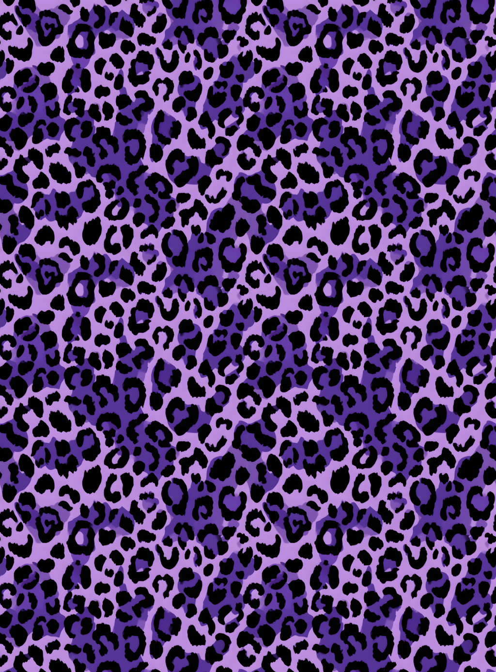 Purple Animal Print Tubie Tape | Hypoallergenic