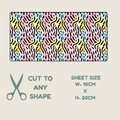 Pastel Animal Print Tubie Tape | Hypoallergenic