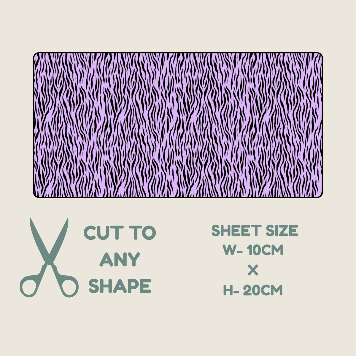 Pastel Animal Print Tubie Tape | Hypoallergenic