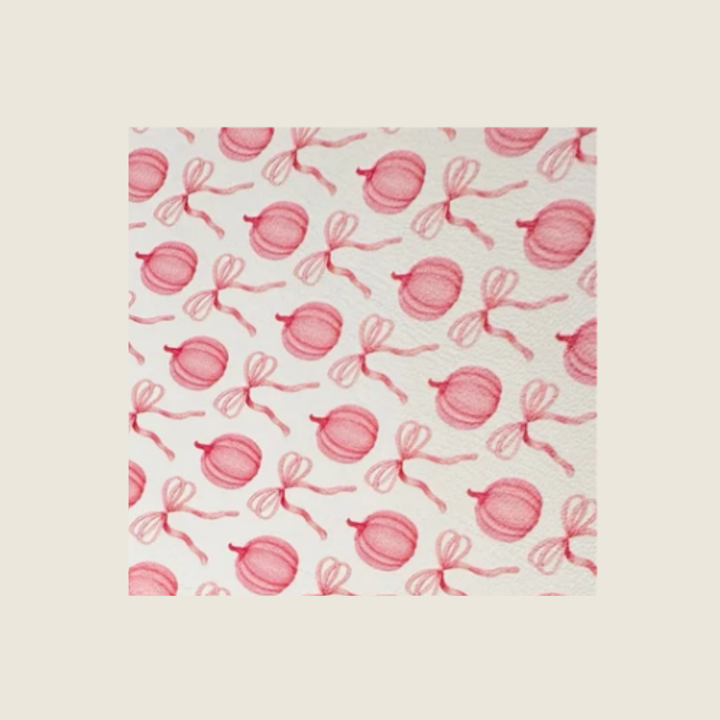 Pink Pumpkins - Faux Leather Wrist Strap For walking Sticks & Canes