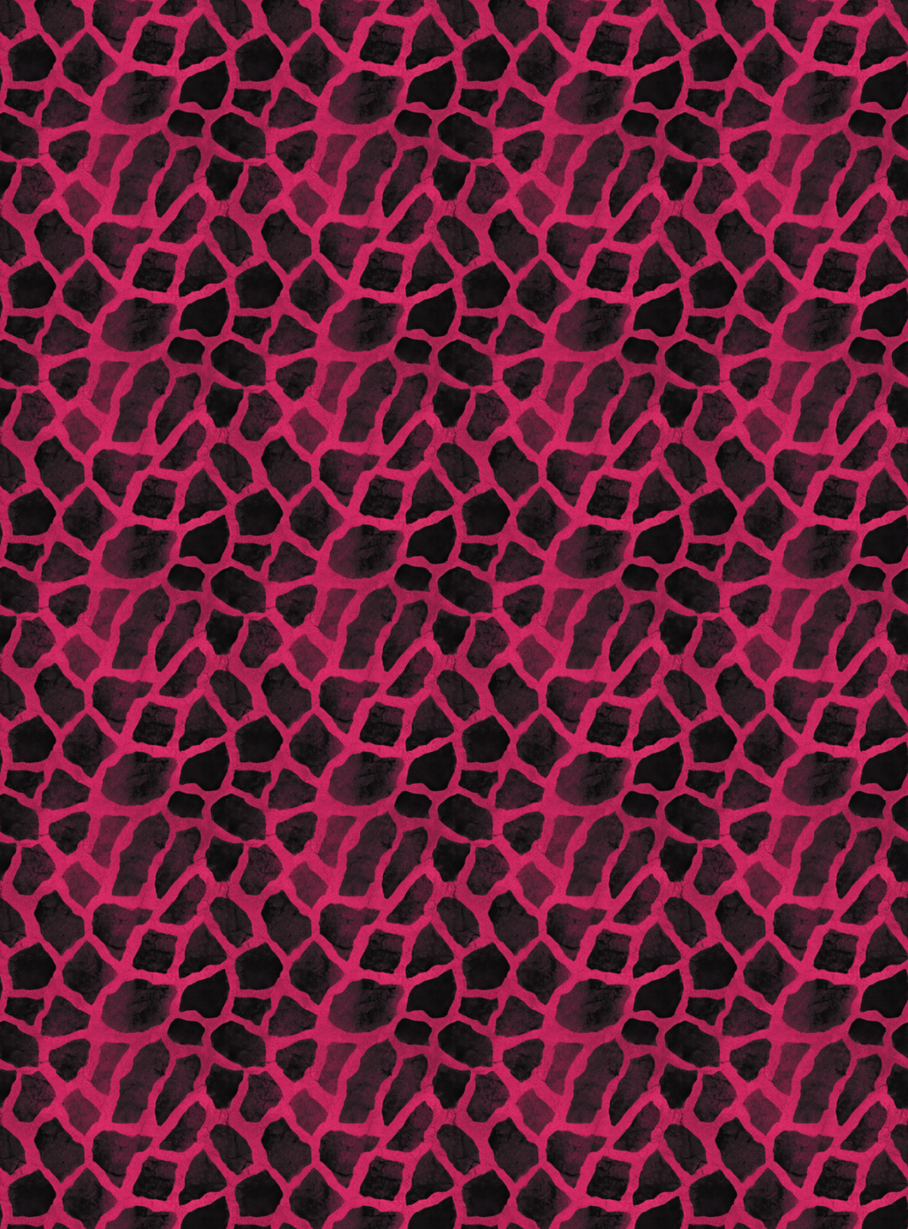 Hot Pink Animal Print Tubie Tape | Hypoallergenic