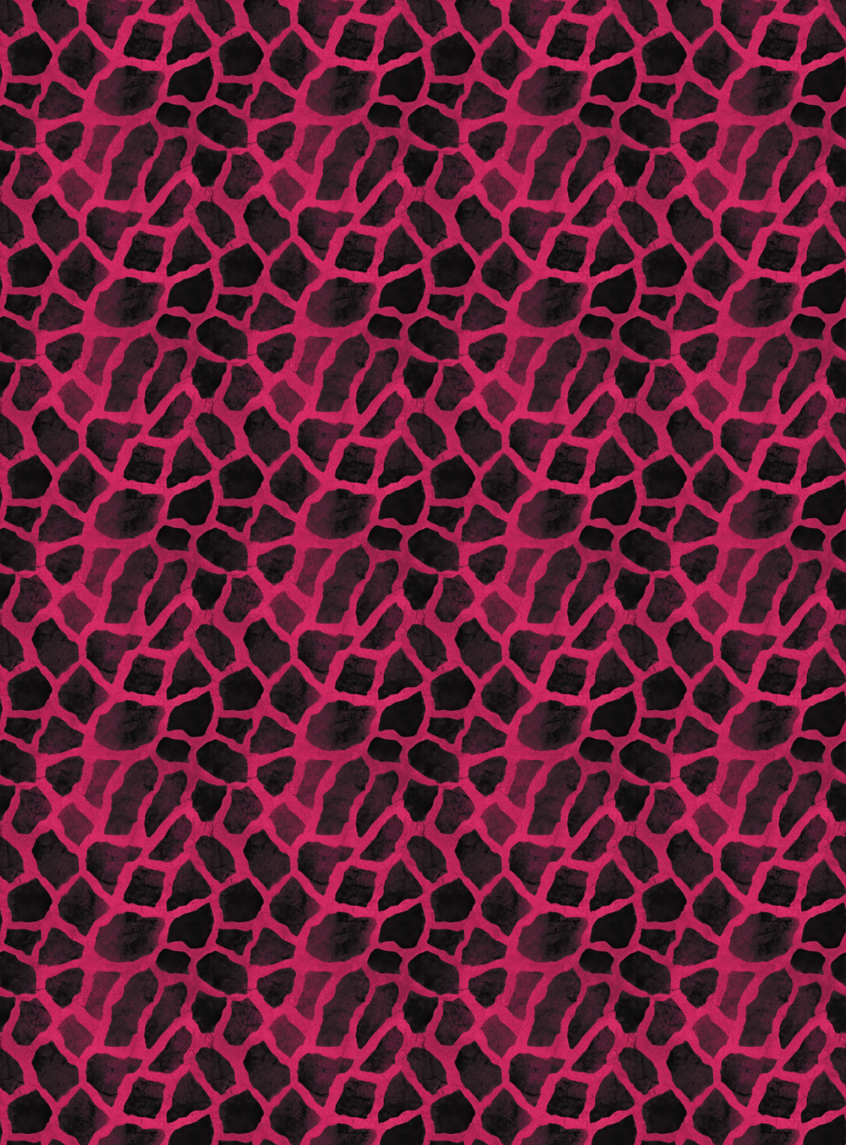 Hot Pink Animal Print Tubie Tape | Hypoallergenic