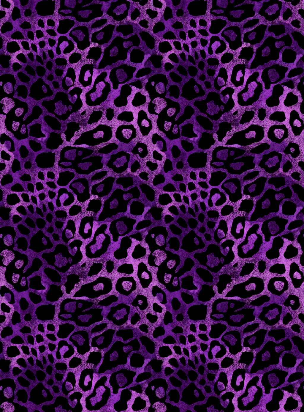 Purple Animal Print Tubie Tape | Hypoallergenic