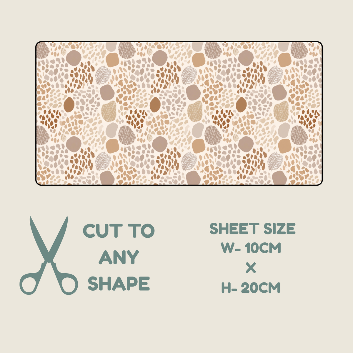 Animal Print Tubie Tape |  Hypoallergenic