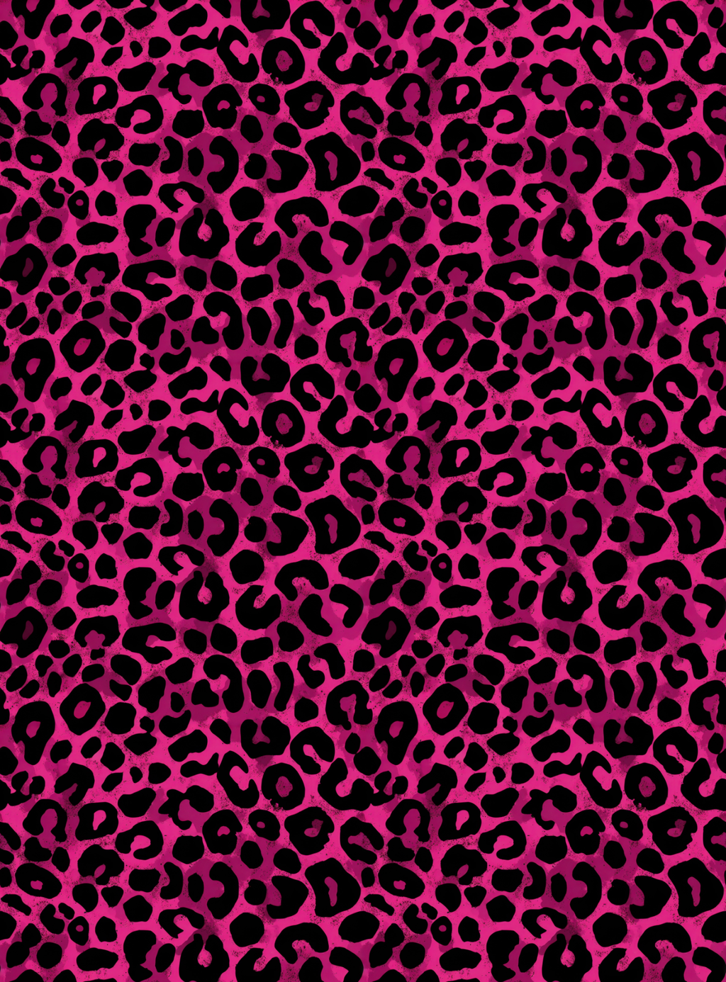 Hot Pink Animal Print Tubie Tape | Hypoallergenic