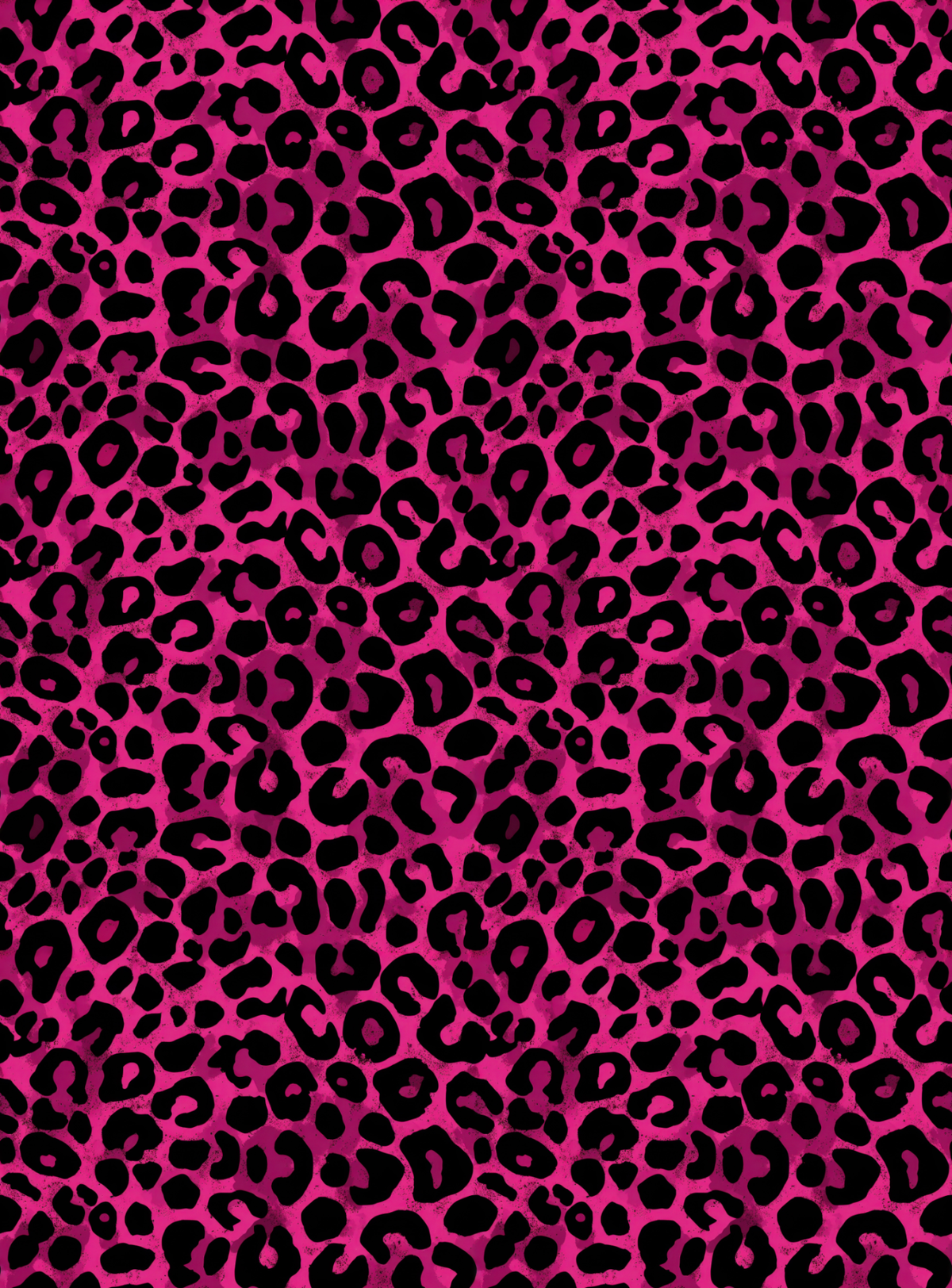 Hot Pink Animal Print Tubie Tape | Hypoallergenic
