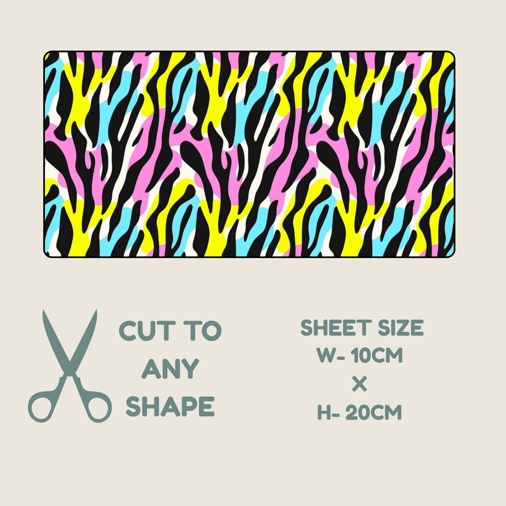 Bright Animal Print Tubie Tape | Hypoallergenic