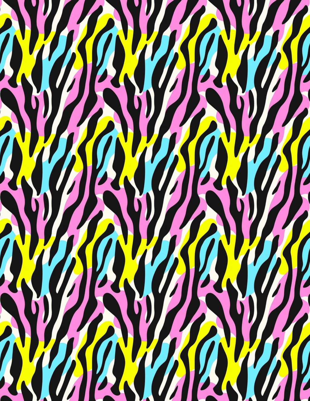 Bright Animal Print Tubie Tape | Hypoallergenic