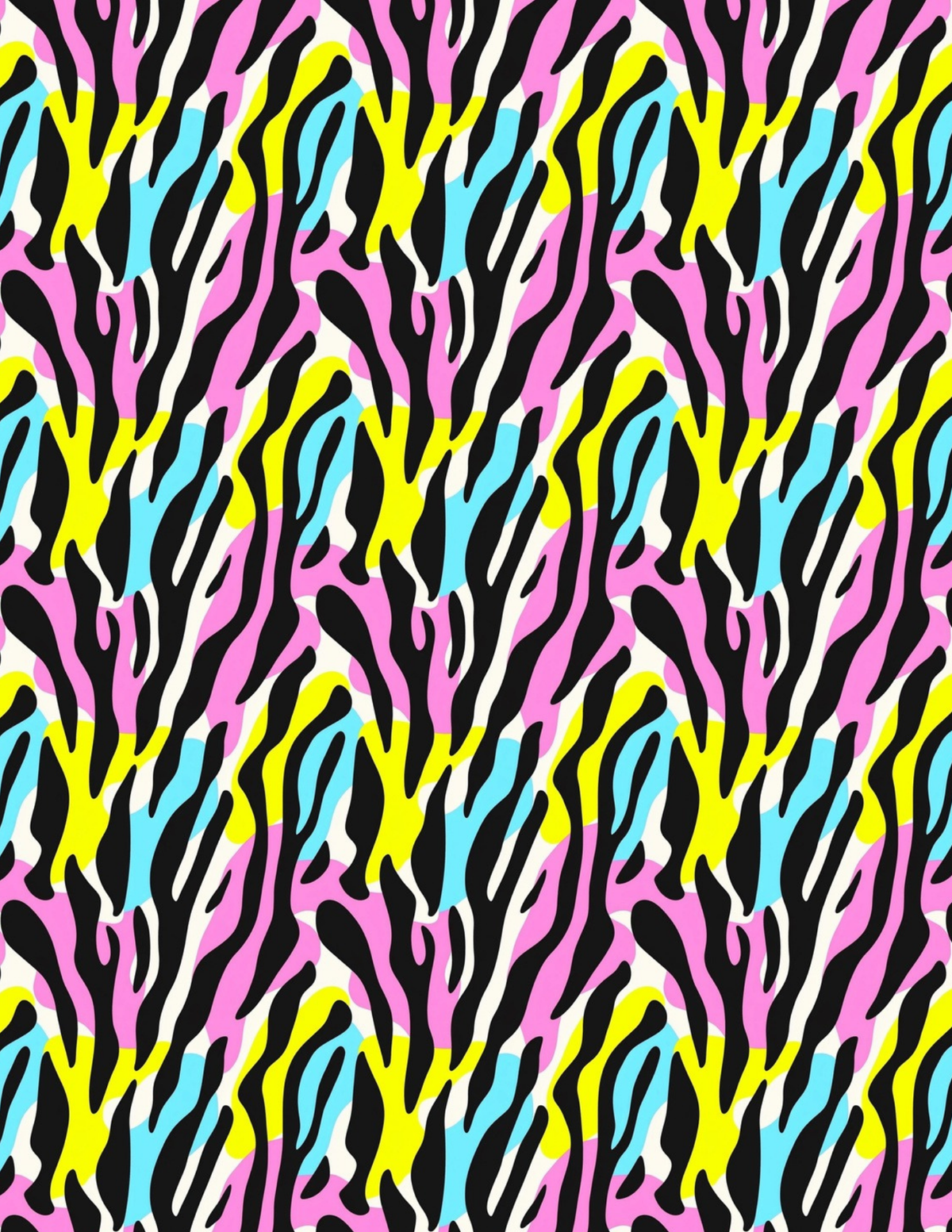 Bright Animal Print Tubie Tape | Hypoallergenic