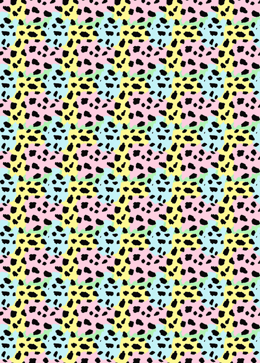 Pastel Animal Print Tubie Tape | Hypoallergenic
