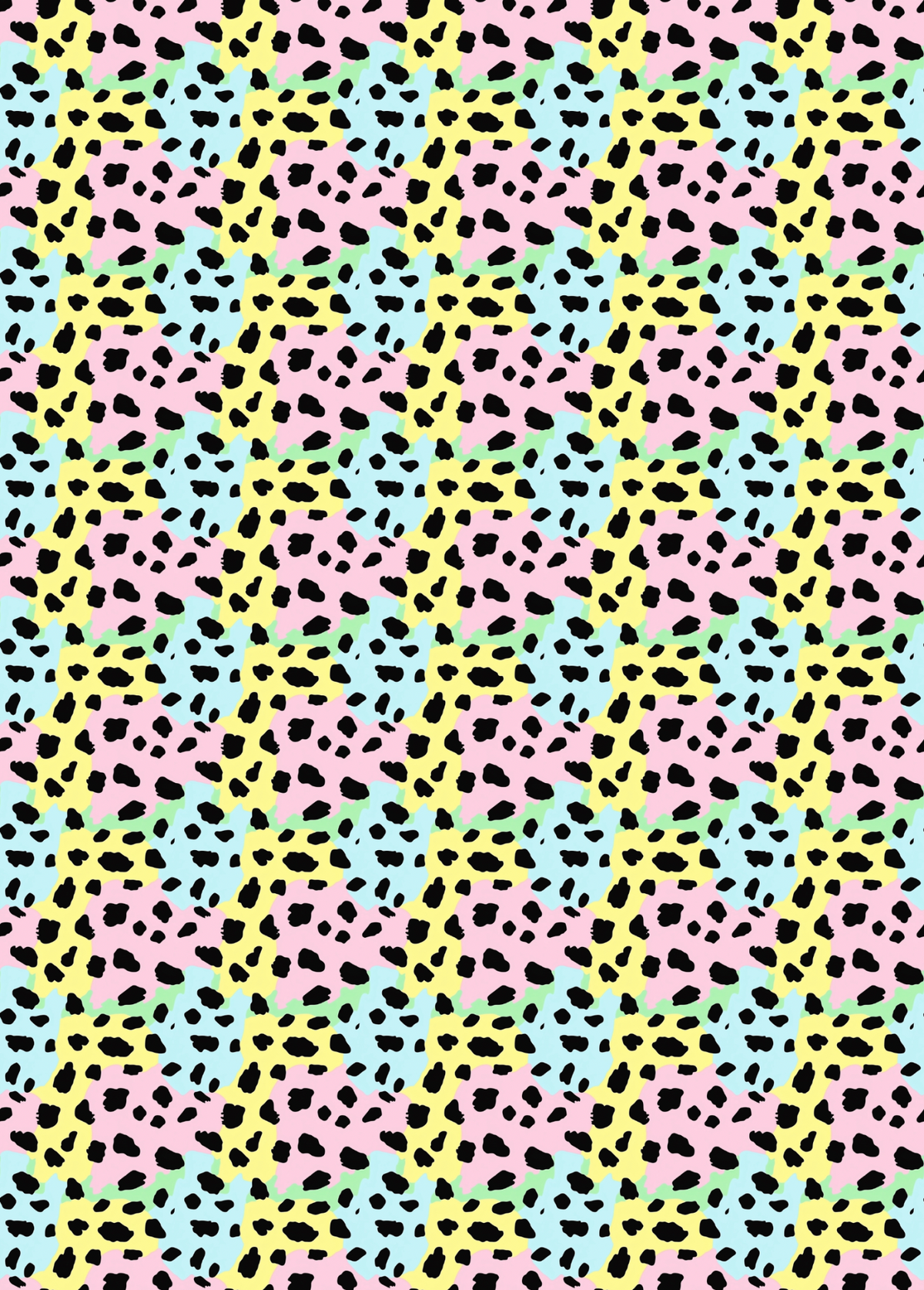 Pastel Animal Print Tubie Tape | Hypoallergenic